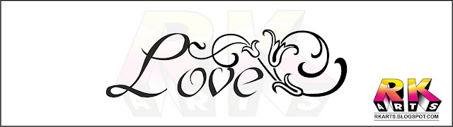 Love Calligraphy Title Design-3