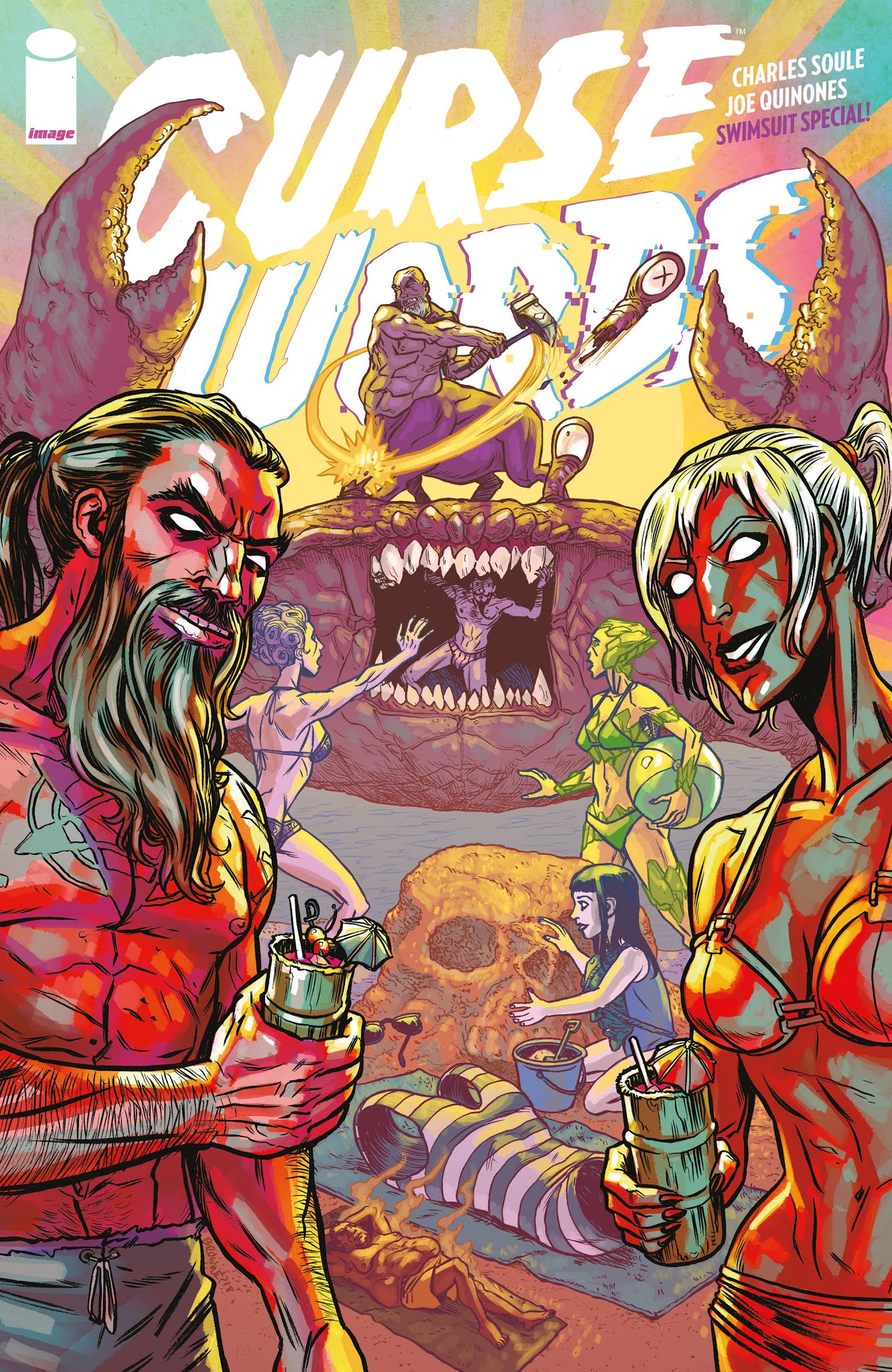 Read online Curse Words Summer Swimsuit Special comic -  Issue # Full - 1