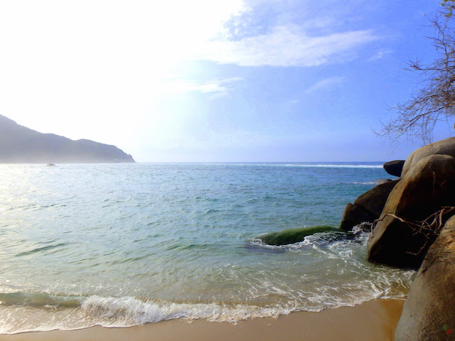 Beach in Tayrona National Park, Colombia