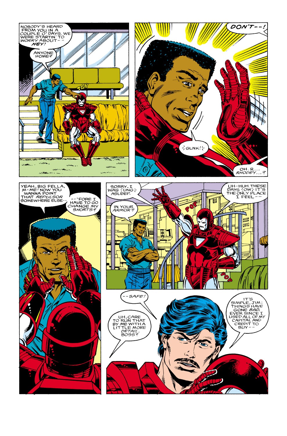 Read online Iron Man (1968) comic -  Issue #220 - 3