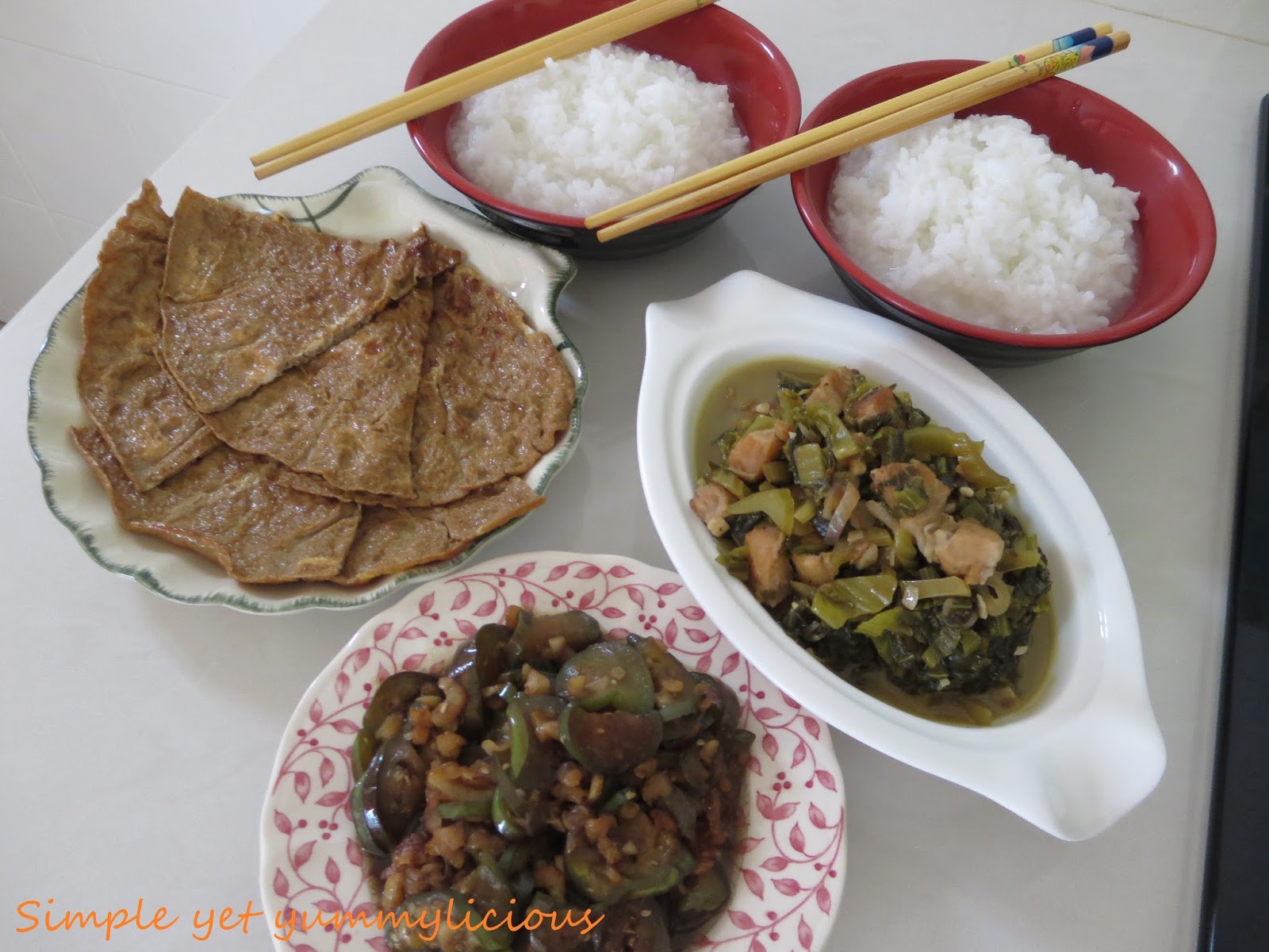 Simple yet yummylicious! Teochew Porridge