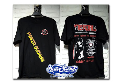 Sablon Kaos PSHT TERJAL Pasir Gudang Johor Malaysia