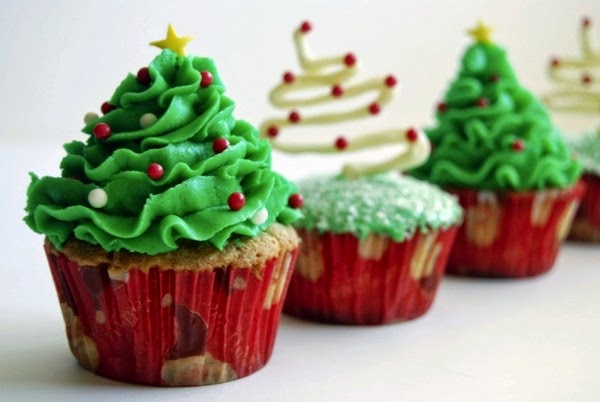 Cupcakes for Christmas – 25 ideas for cool toppings