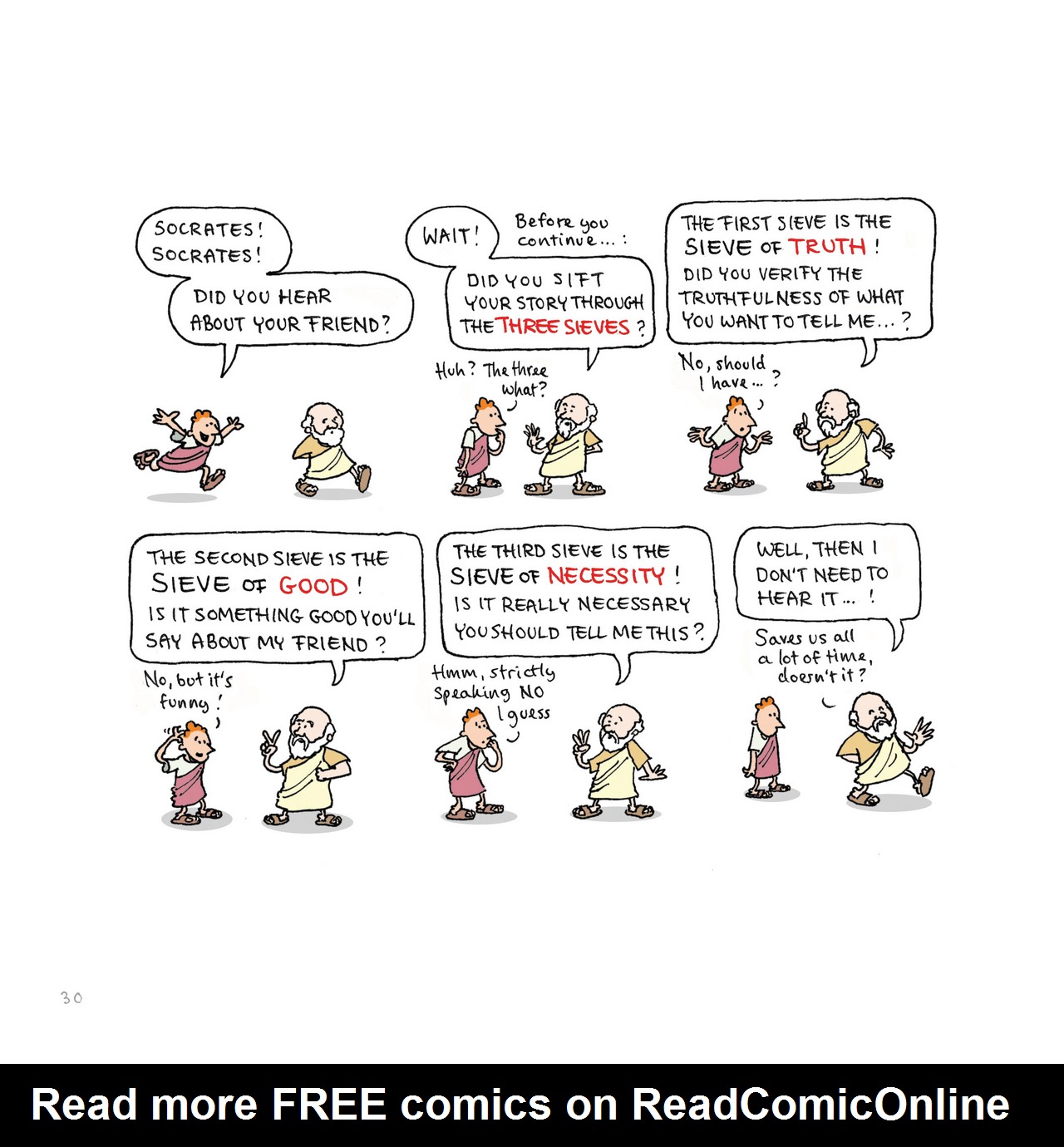 Read online Philosophy: A Discovery in Comics comic -  Issue # TPB - 31