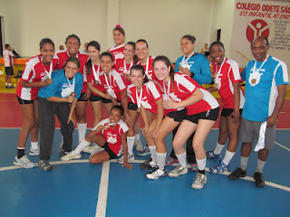 Alef Bicampeã Estadual Juvenil Feminina de Handebol de 2011/2012