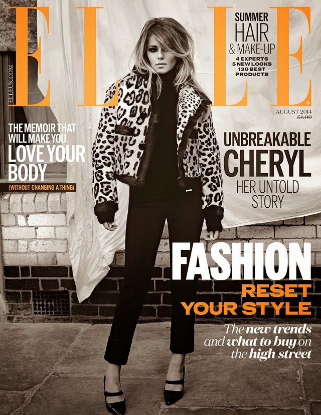 Cheryl Cole in ELLE UK editorial