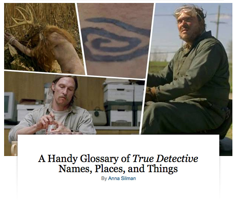 http://www.vulture.com/2014/03/true-detective-glossary.html