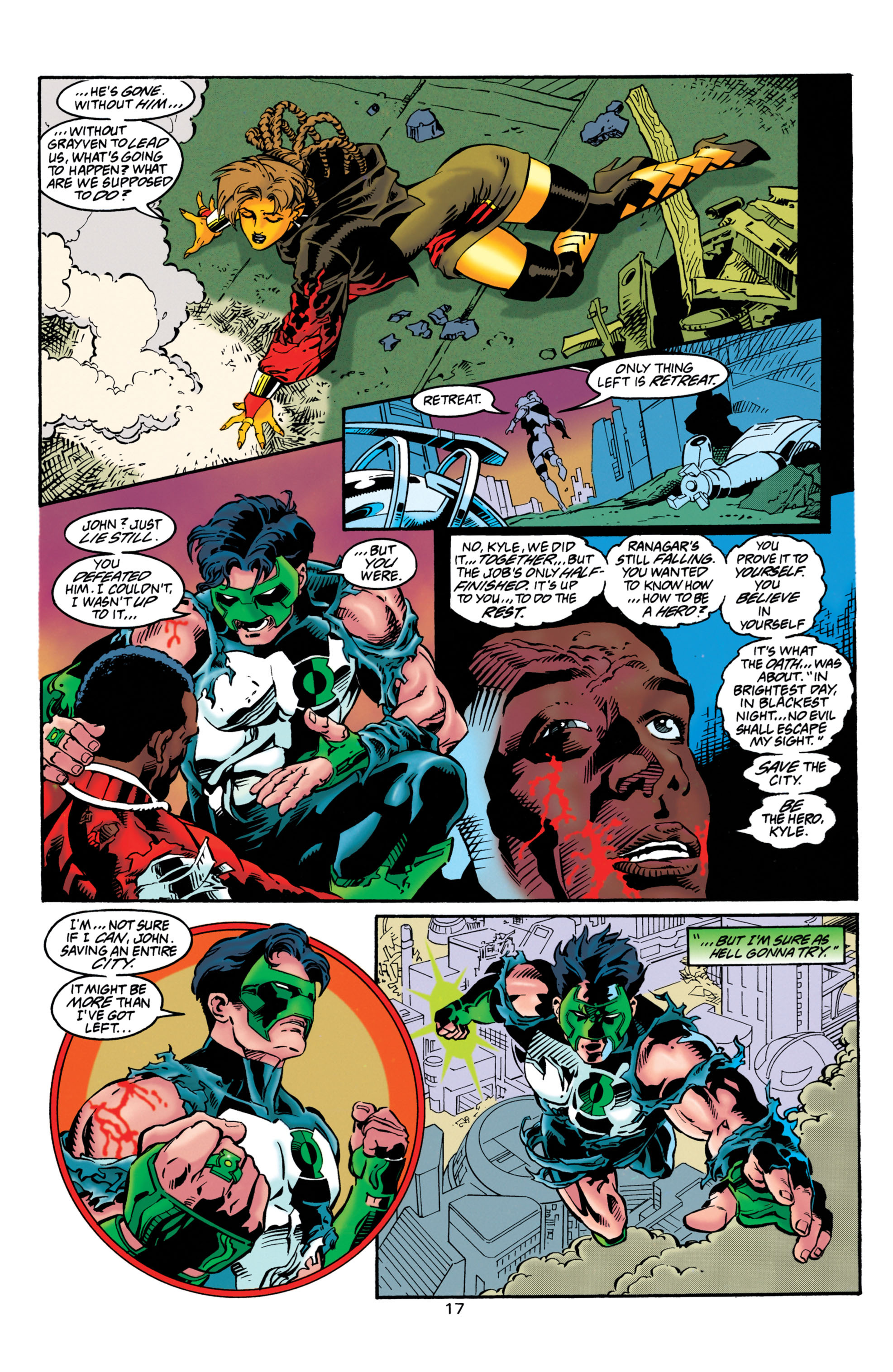 Read online Green Lantern (1990) comic -  Issue #75 - 17