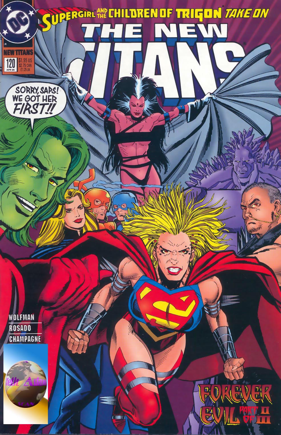 Read online The New Titans (1988) comic -  Issue #120 - 25