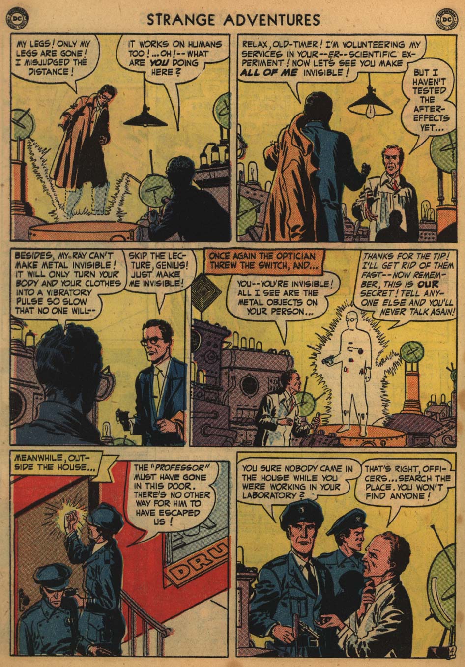 Read online Strange Adventures (1950) comic -  Issue #5 - 42