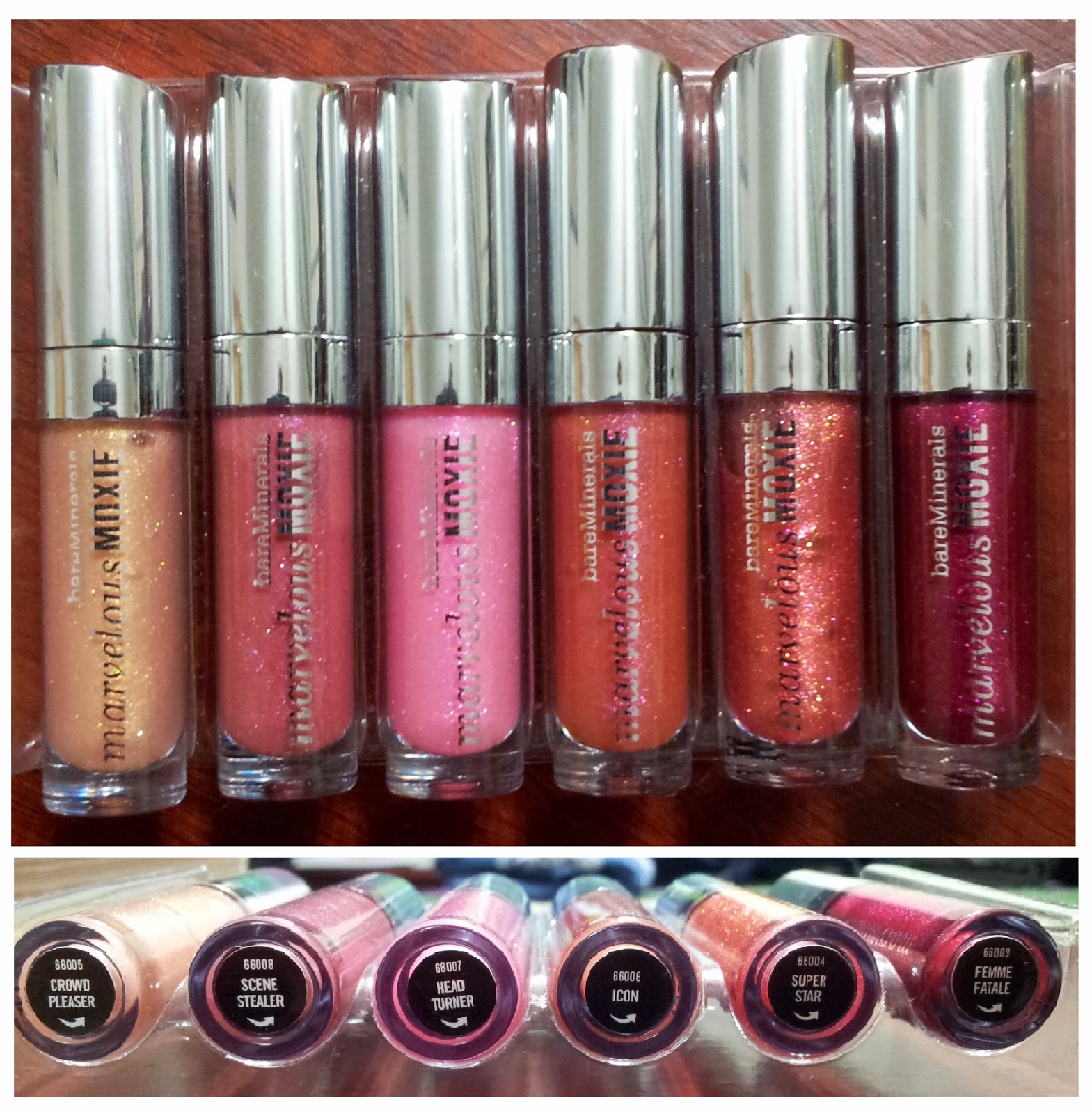 Lainamarie91 BareMinerals MarvelousMoxie Lip Gloss Set Show Me the