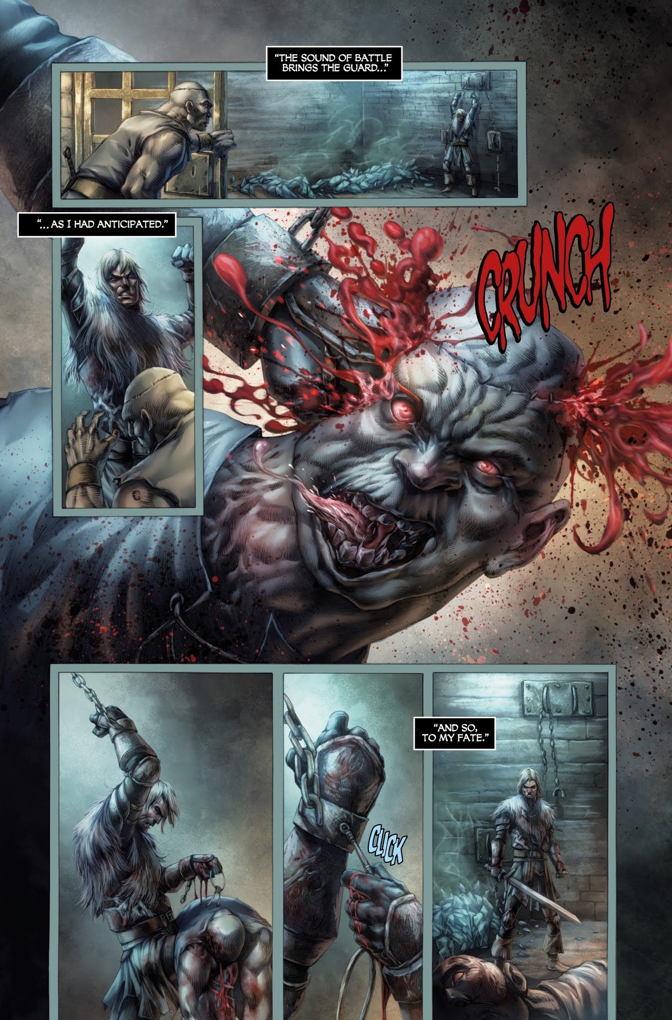 Read online Dark Souls: Winter's Spite comic -  Issue #3 - 18