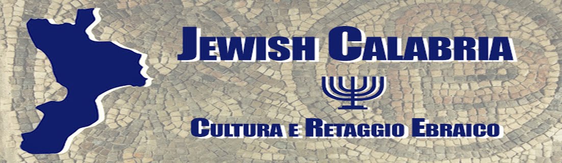 JEWISH CALABRIA CULTURA E RETAGGIO EBRAICO