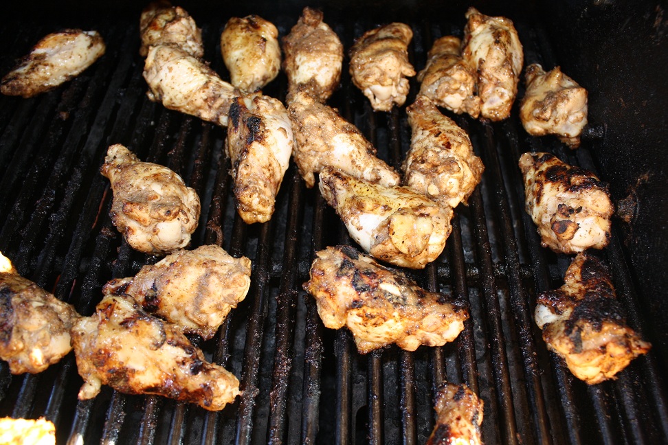 Big Dude's Eclectic Ramblings Jerk Chicken For Our Wine Club