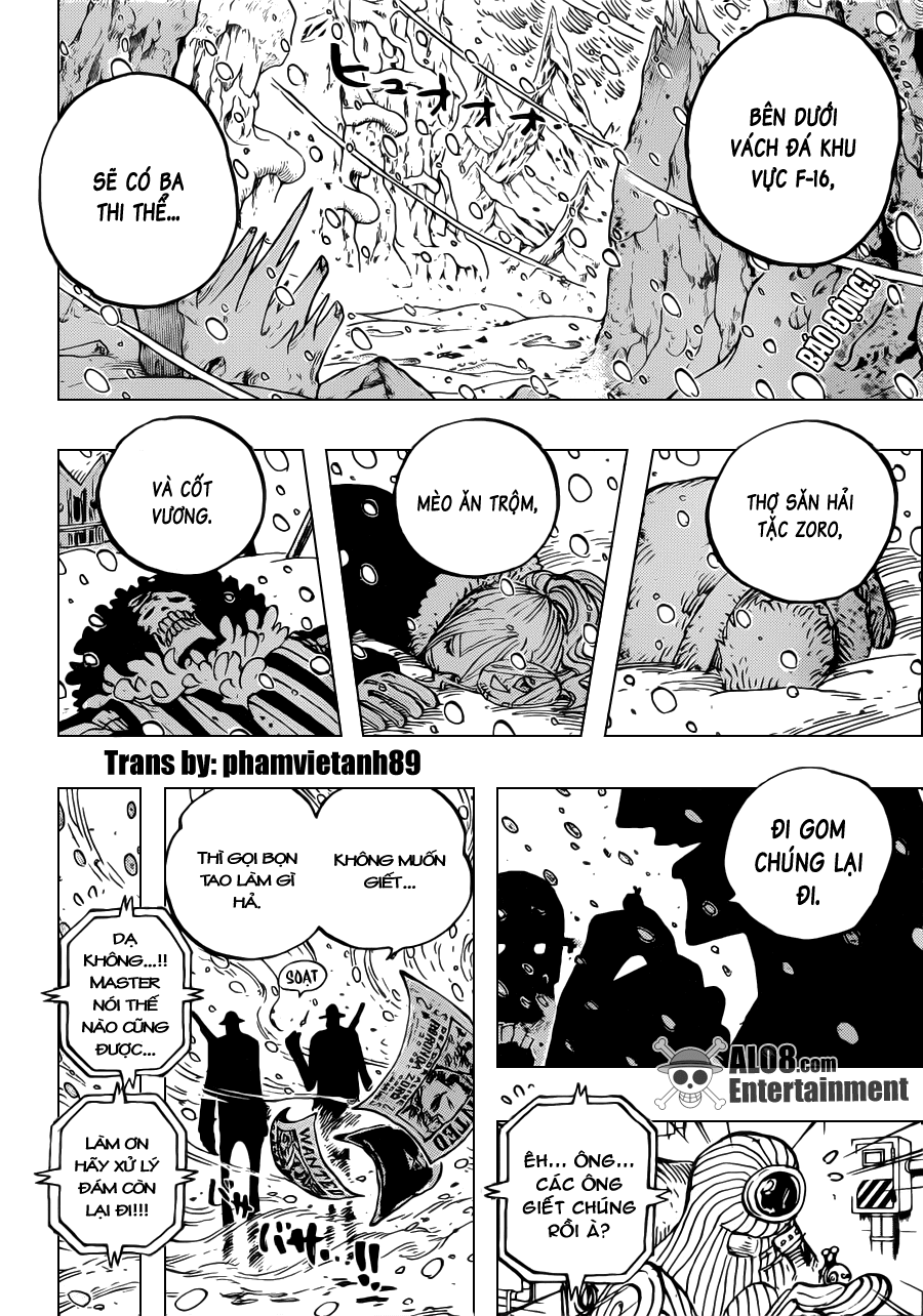 One Piece Chapter 0666 Yeti Cool Brothers Diễn đan Truyện Tranh Chap Vn