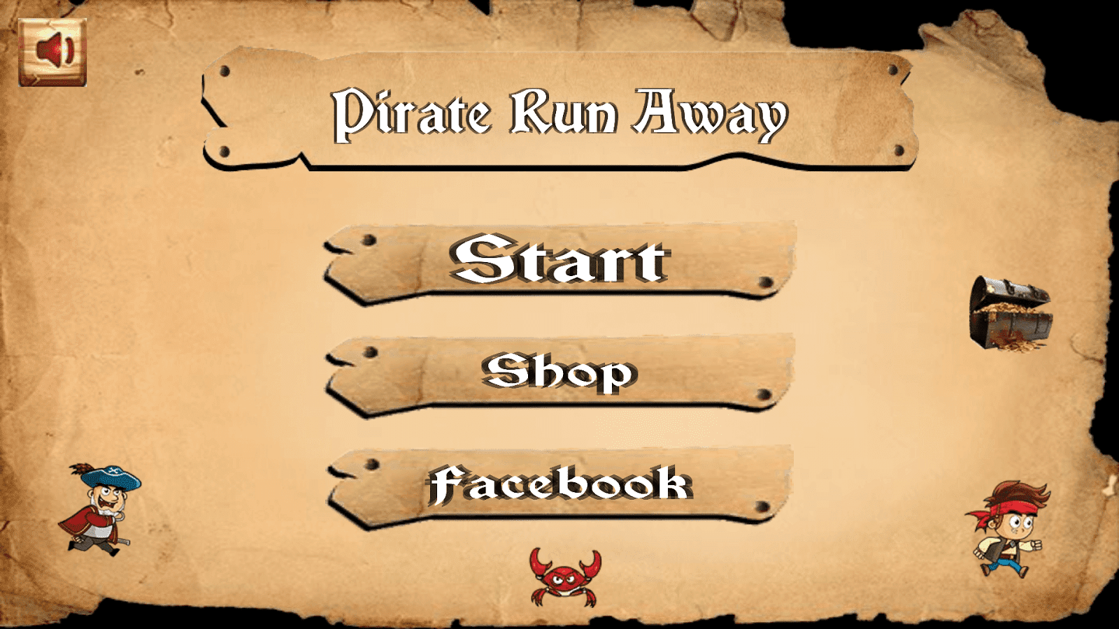 Download Source Code Reskin Game Pirate Run Away Endless Run Platformer