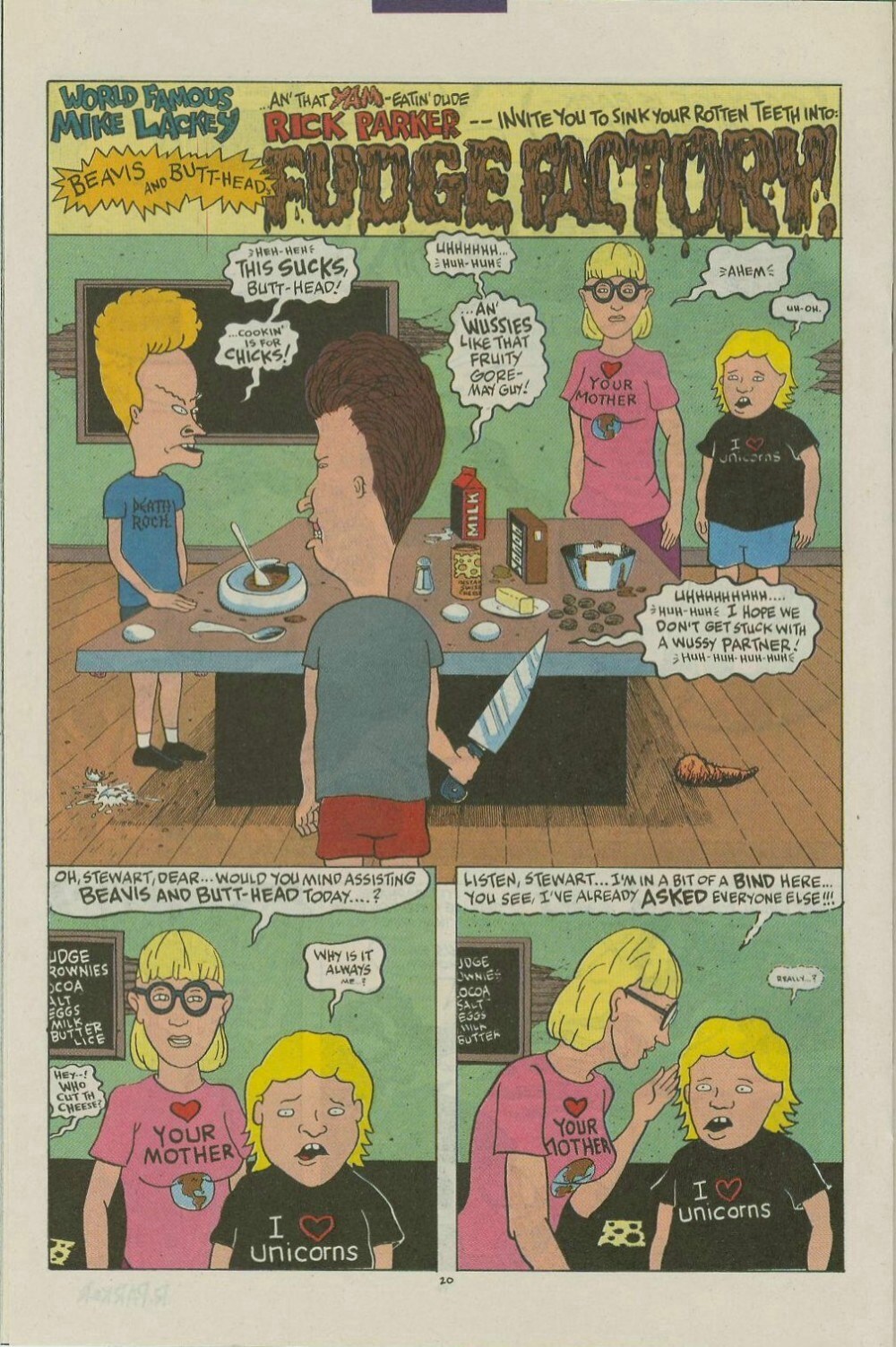 Read online Beavis and Butt-Head comic -  Issue #3 - 21