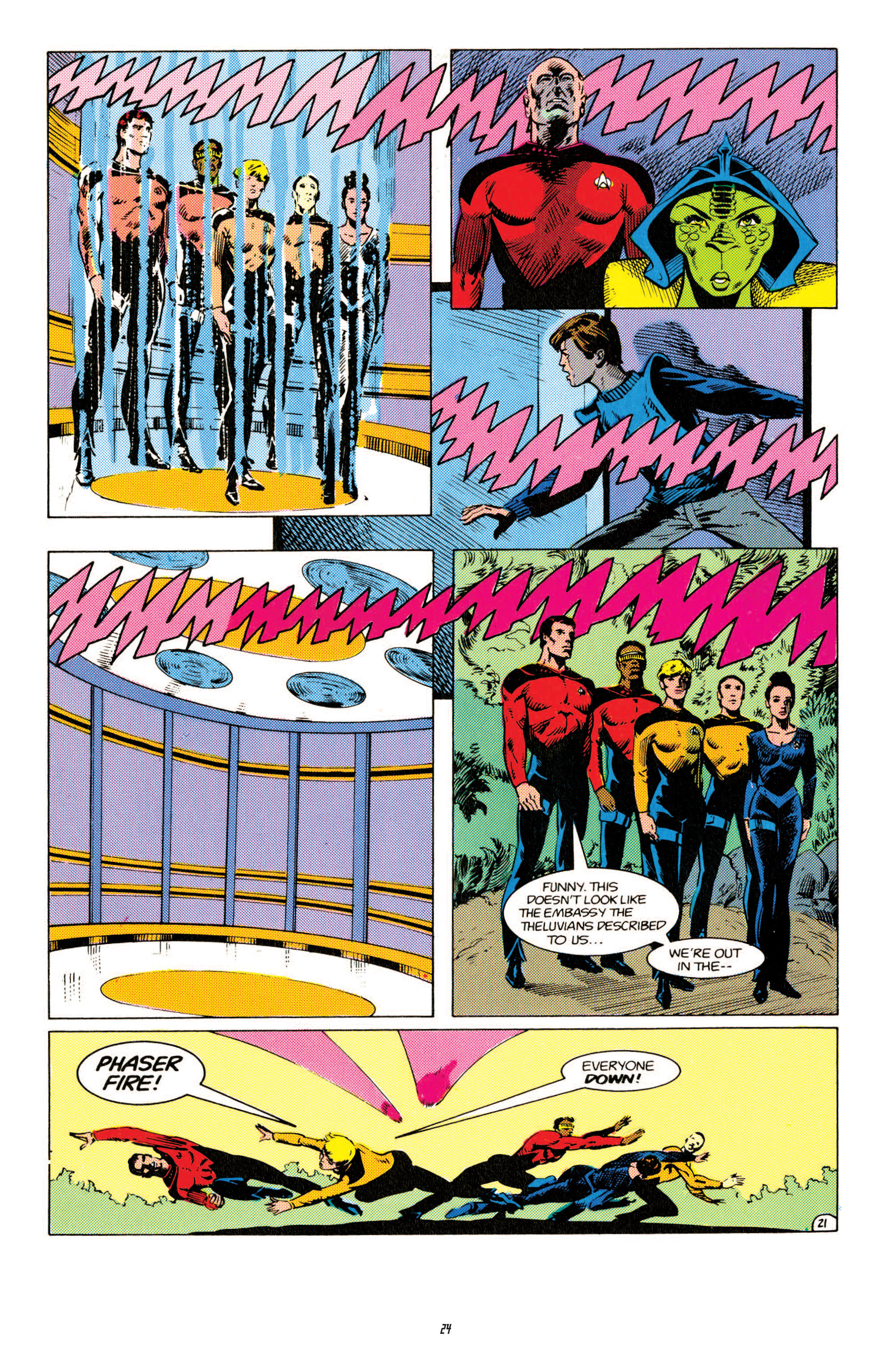 Read online Star Trek Classics comic -  Issue #4 - 23