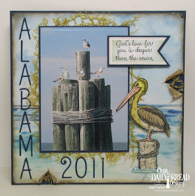 Our Daily Bread Designs Stamp Set: By The Sea, Our Daily Bread Designs Paper Collection: By The Shore, Our Daily Bread Designs Custom Dies: Alphabet, Numbers, Pierced Rectangles 