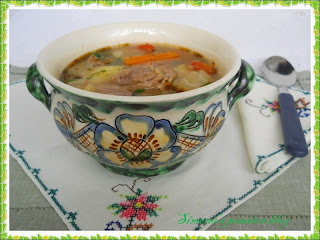 Supa de vita aromata