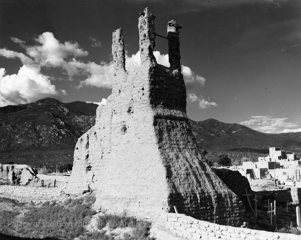 daily timewaster Crumbled walls of church, once the mission of San
