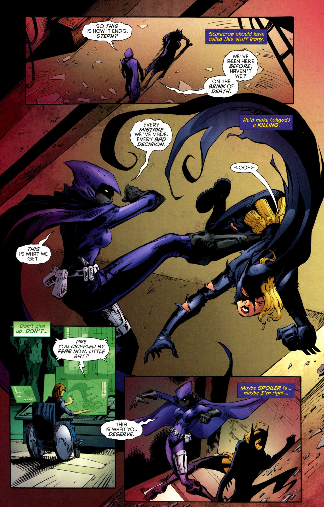 Read online Batgirl (2009) comic -  Issue #3 - 12