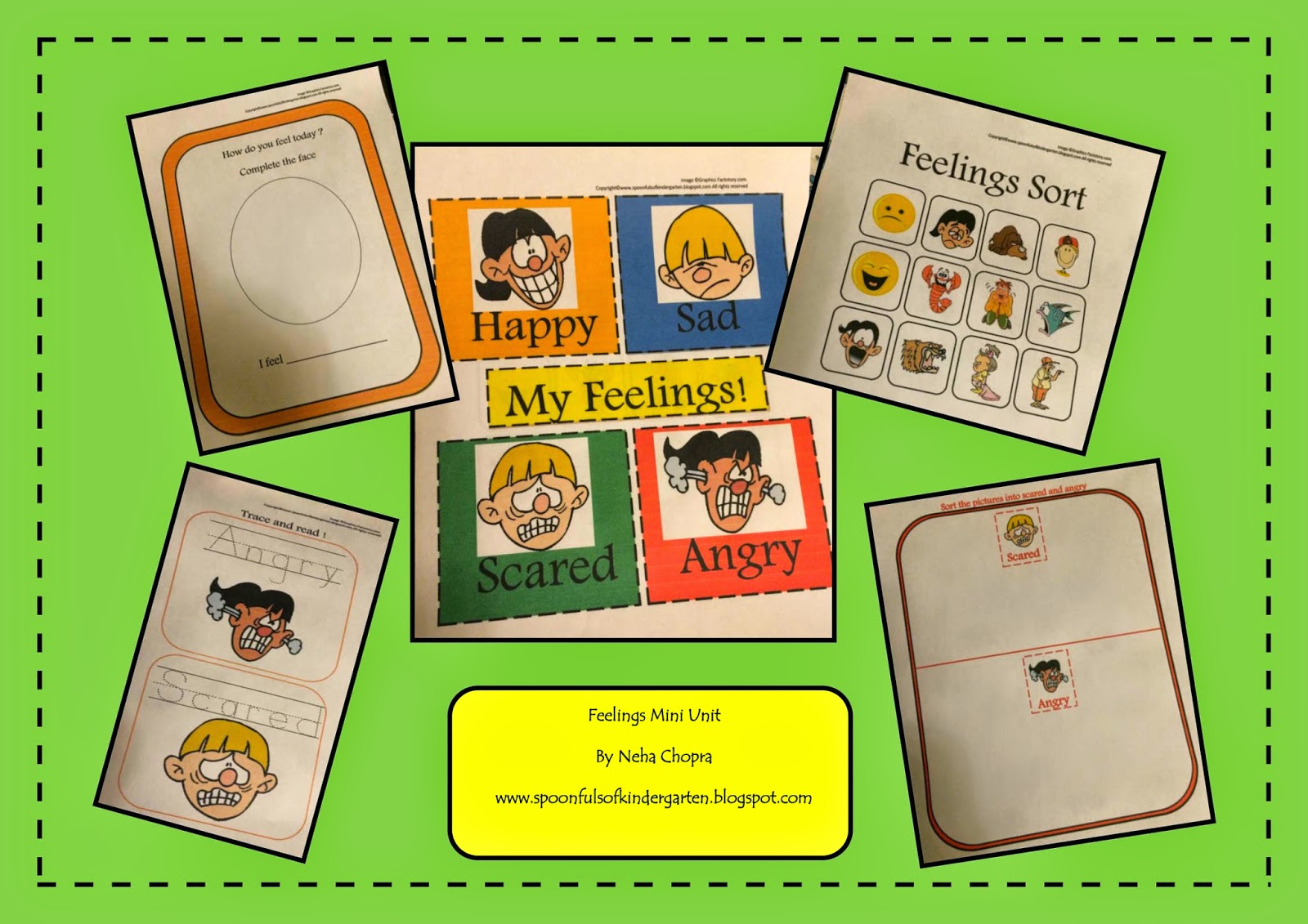  Foto zu Spoonfuls of Kindergarten: Manners and a unit on Feelings 