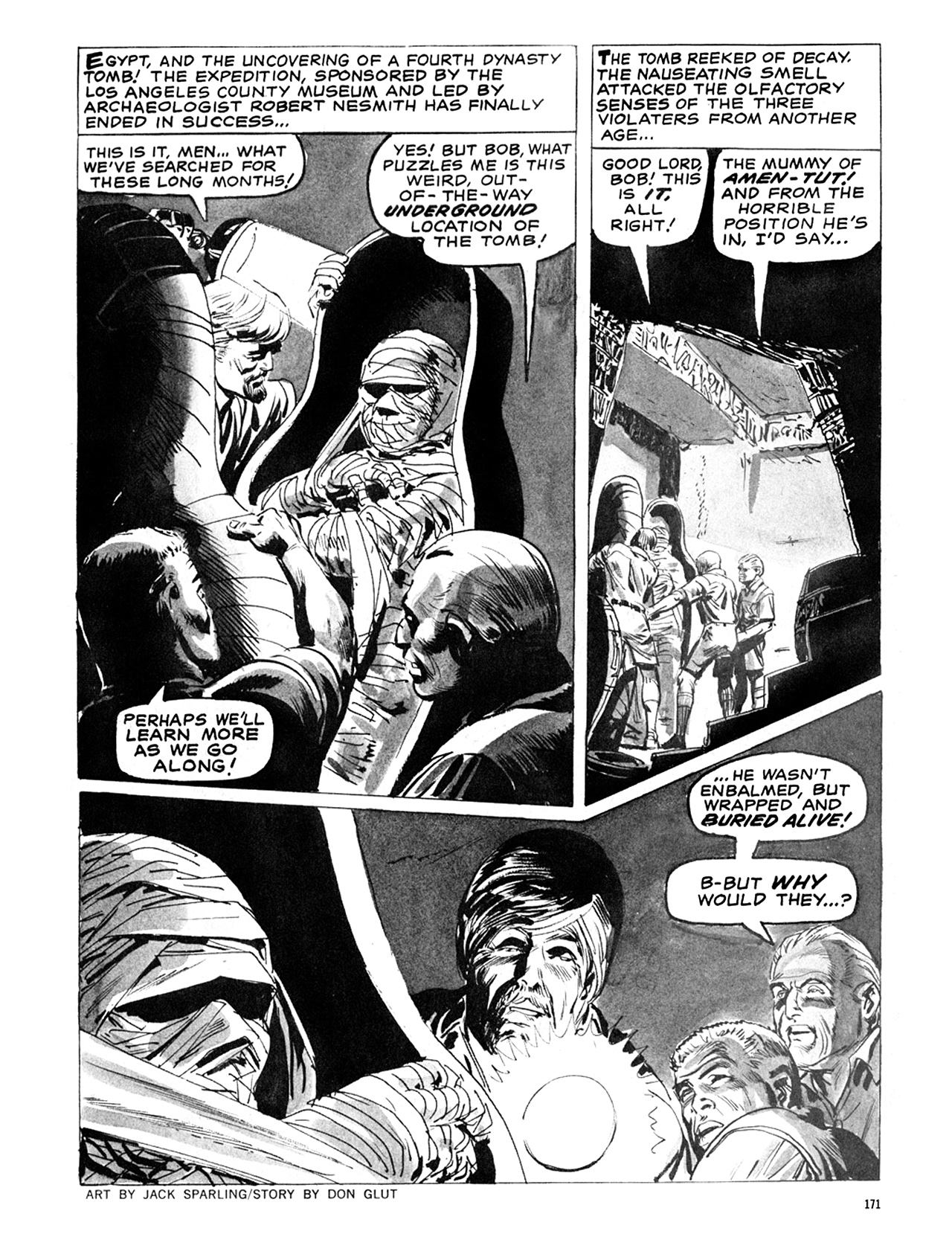 Read online Eerie Archives comic -  Issue # TPB 6 - 171