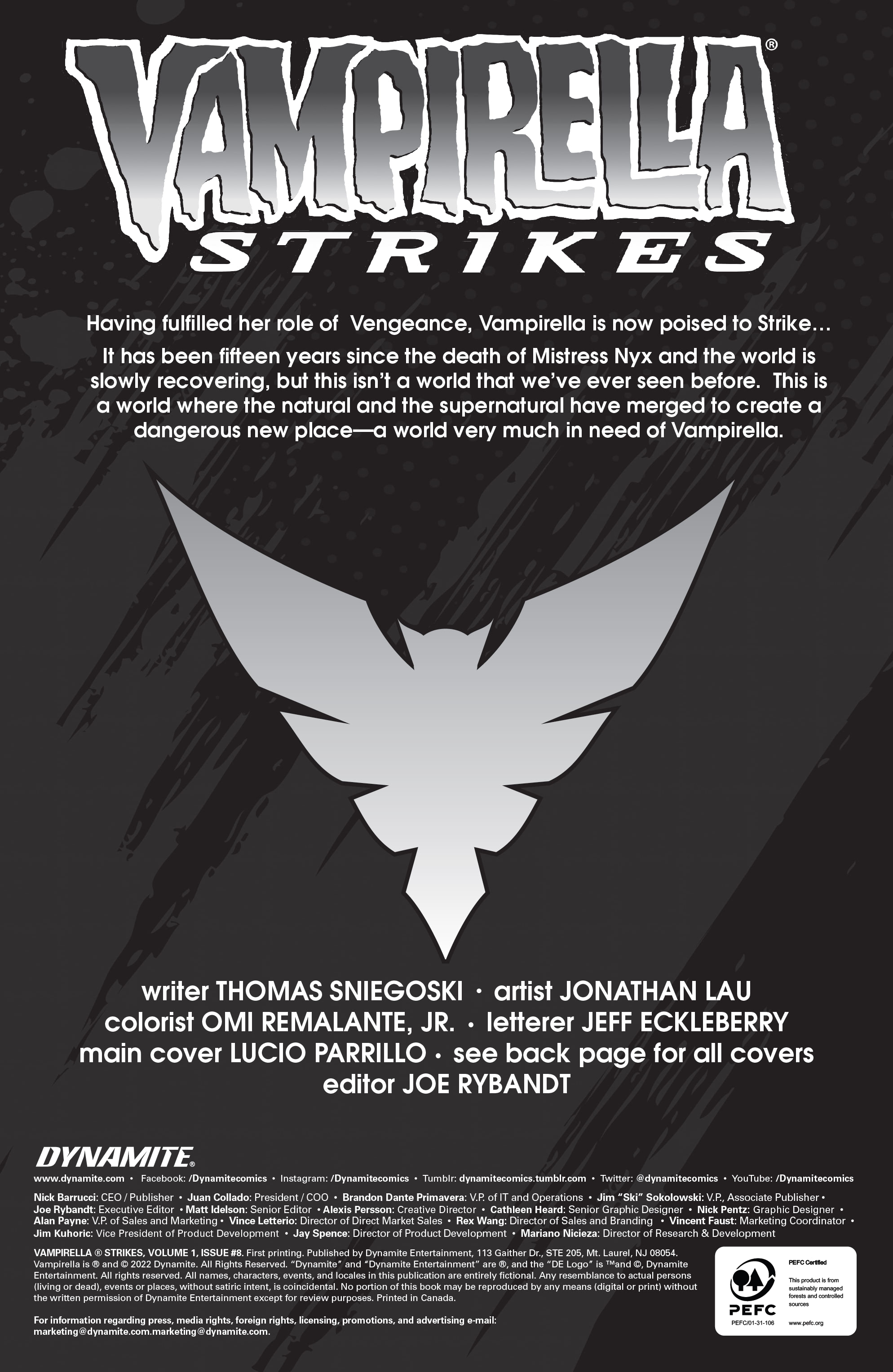 Read online Vampirella Strikes (2022) comic -  Issue #8 - 6