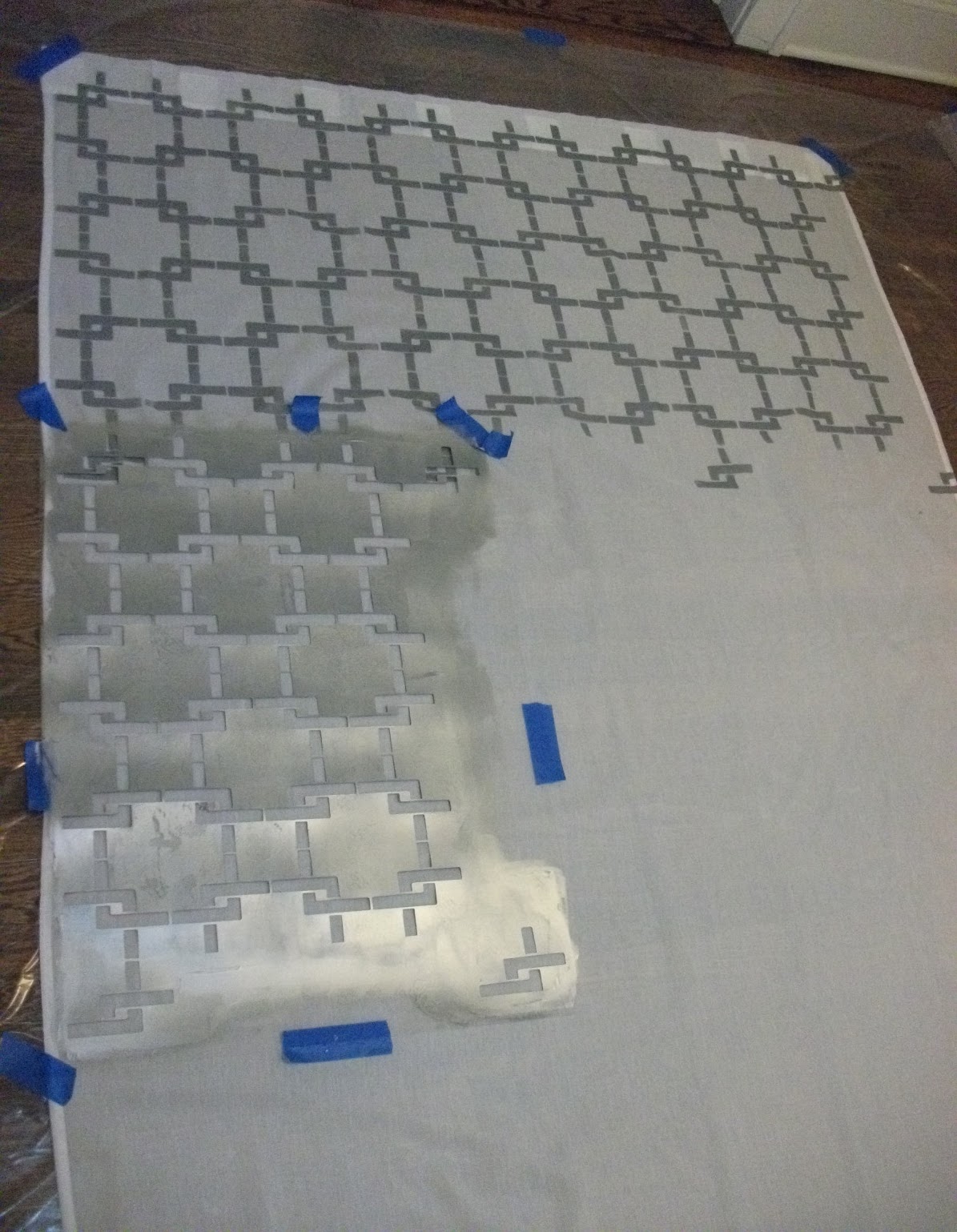 First Came Love Wanna Know How To Paint Curtains?