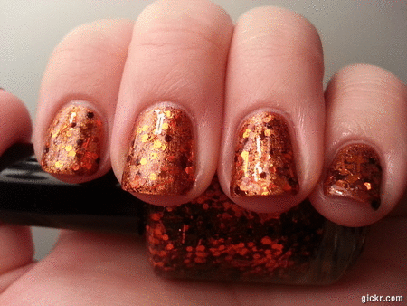 Plump and Polished: Thanksgiving: Rainbow Polish Pumpkin Smashing and a