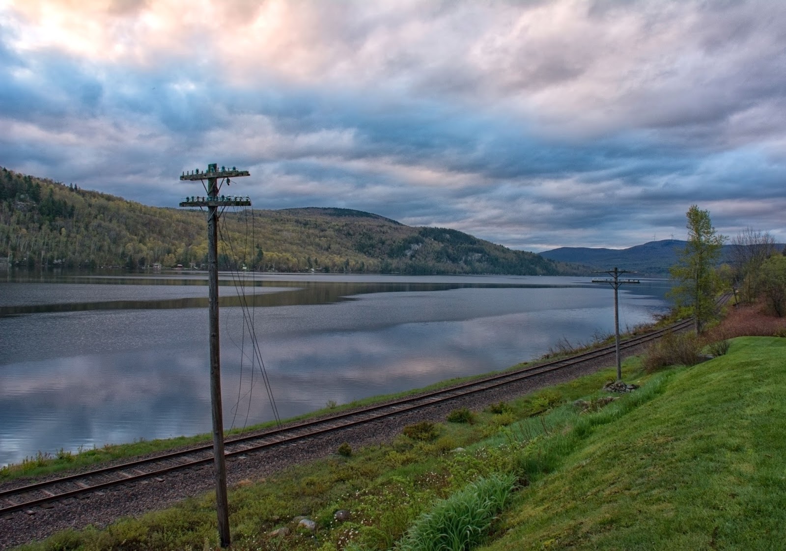 Carol's View Of New England Spring at Crystal Lake, Barton VT