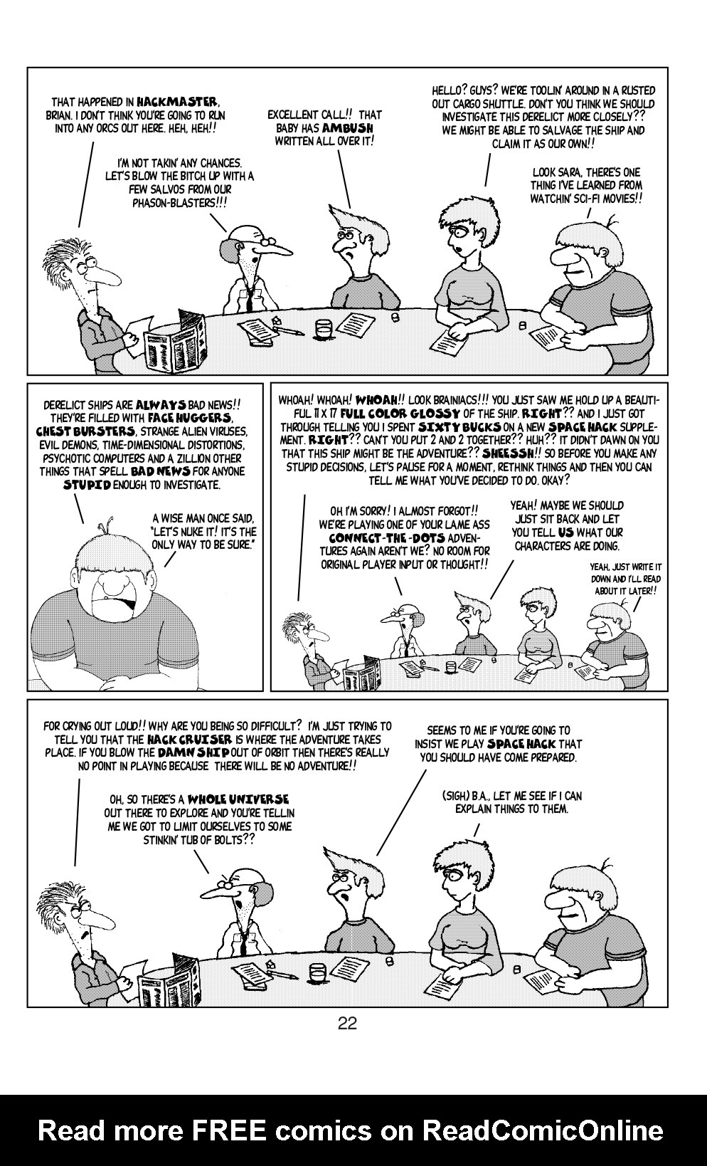 Read online Knights of the Dinner Table comic -  Issue #16 - 24