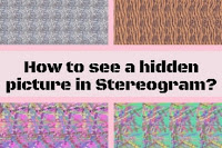 How to see a hidden picture in Stereogram?