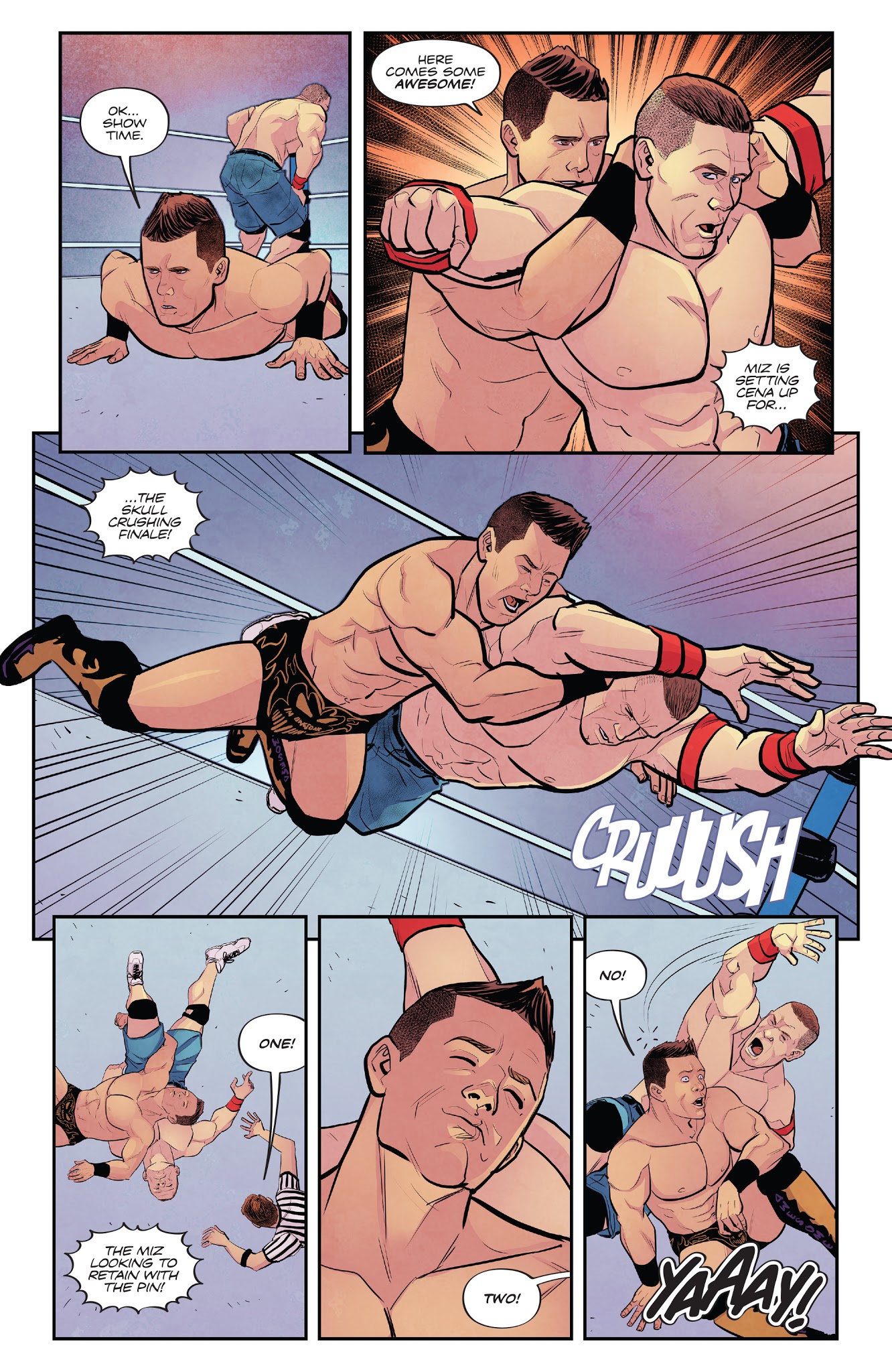 Read online WWE: Wrestlemania 2018 Special comic -  Issue # Full - 8