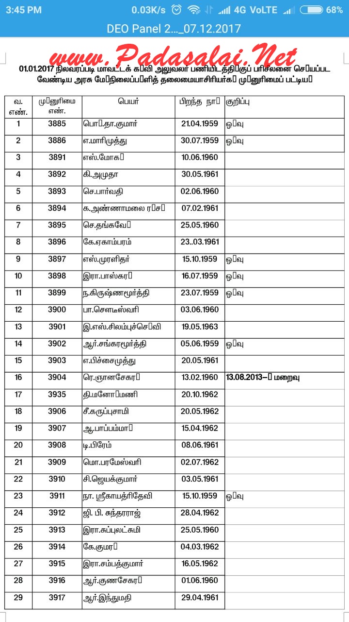 New DEO Promotion Panel No.1 Educational site