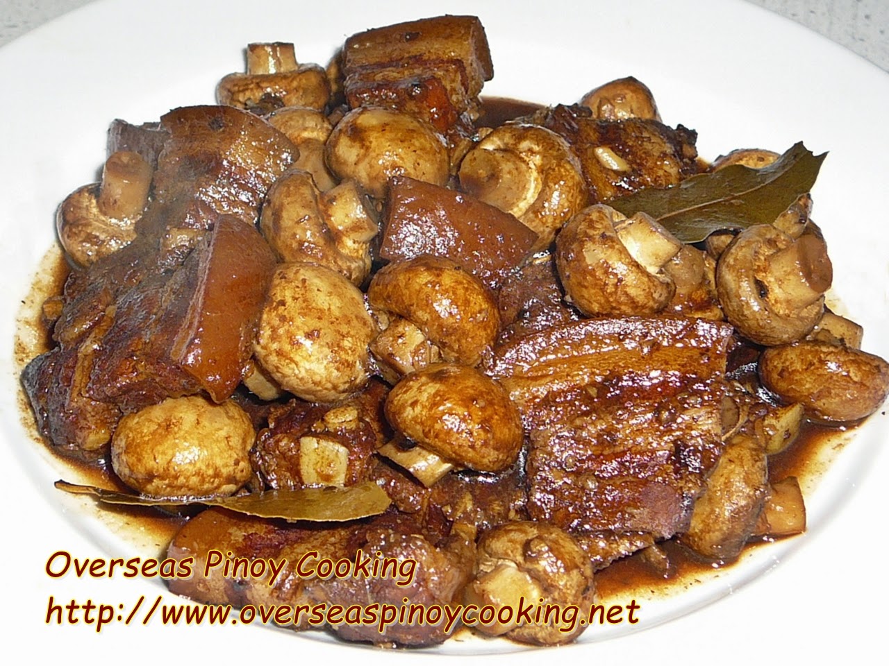 Pork Mushroom Adobo