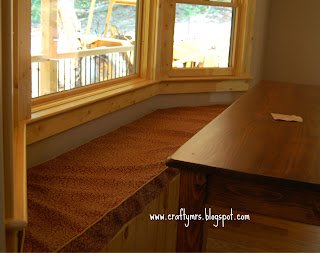 how to make a bay window bench seat