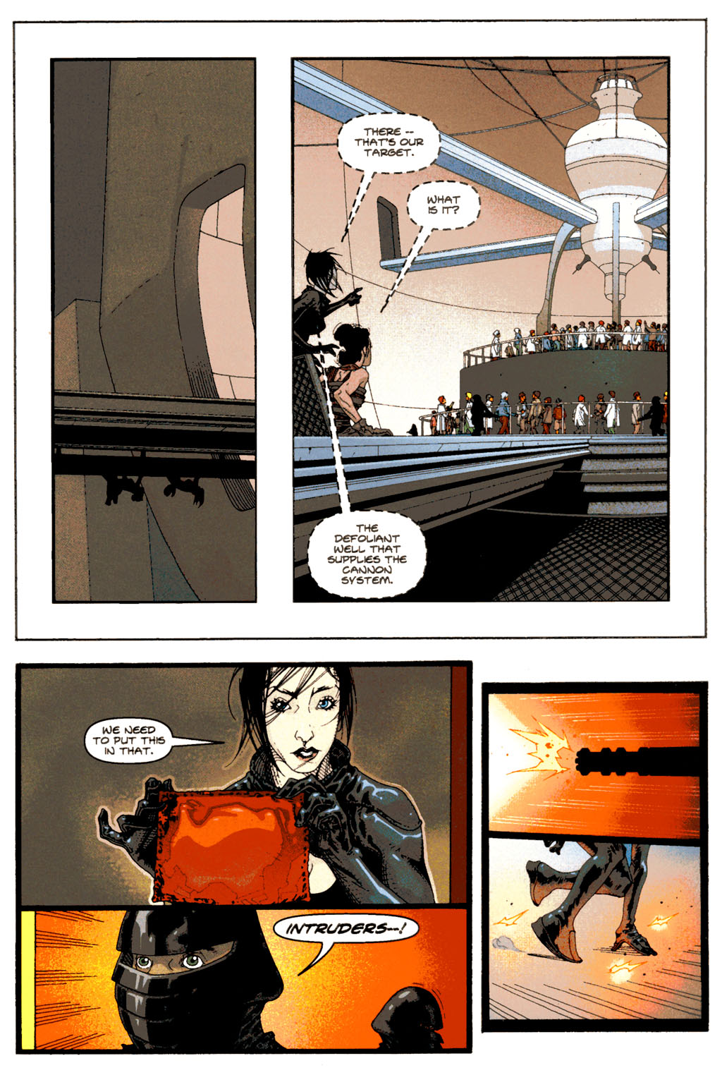 Read online Aeon Flux comic -  Issue #4 - 11