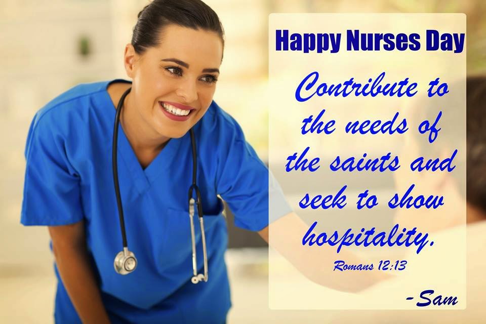 Happy Nurses Day Bible Verse.