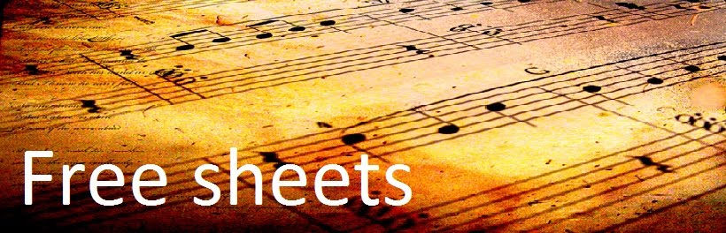 Sheet music of Demo songs and other popular pieces