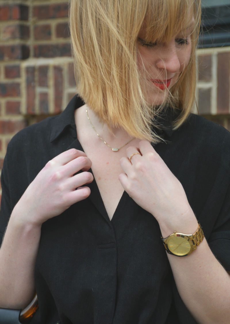 Dainty Jewelry with a Menswear Inspired Look  | Organized Mess