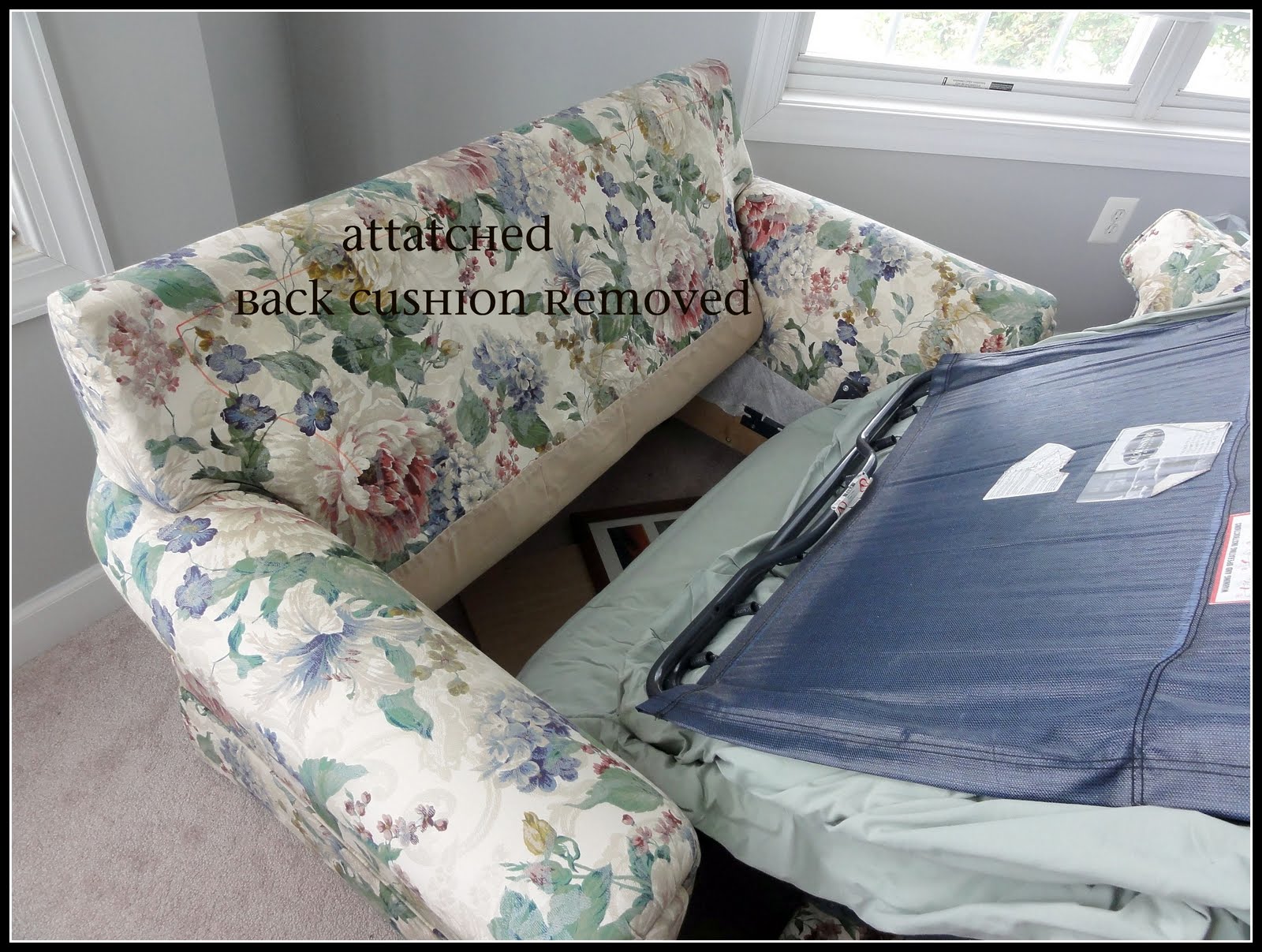 The Empty Nest A Loveseat Finds Love or How to Slip a HideaBed in