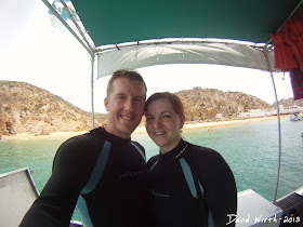 getting ready for sea trek, cabo san lucas mexico, underwater