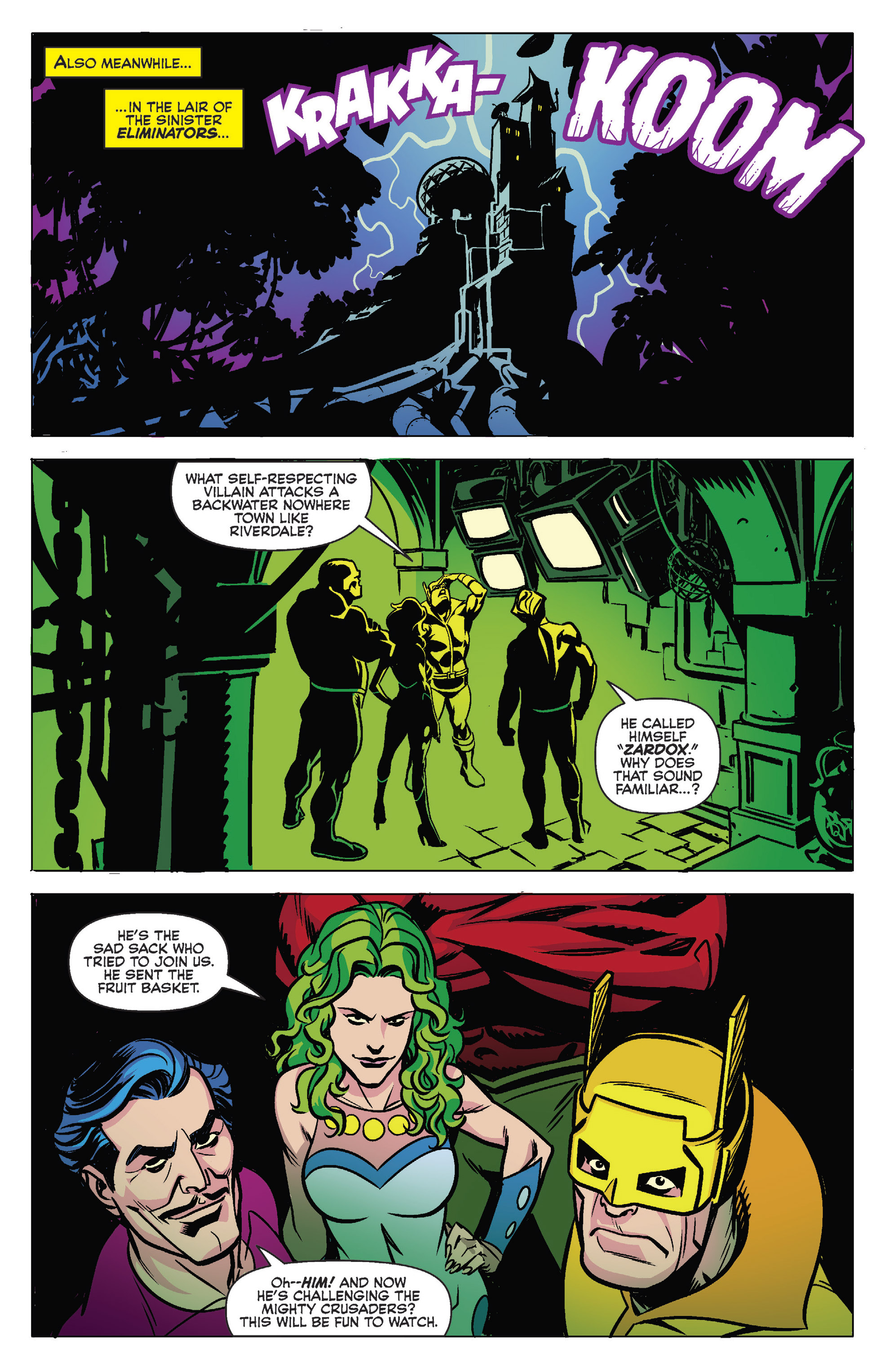 Read online Archie's Superteens Versus Crusaders comic -  Issue #1 - 15