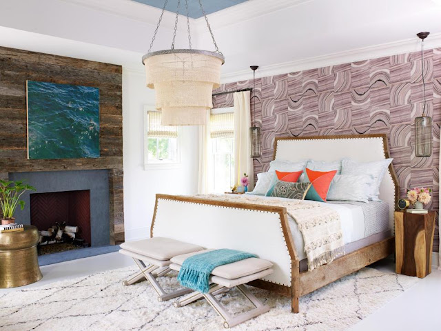 5 bombastic boho bedrooms, plus links to full-house tours - beach bedroom bohohome.com @bohosusan