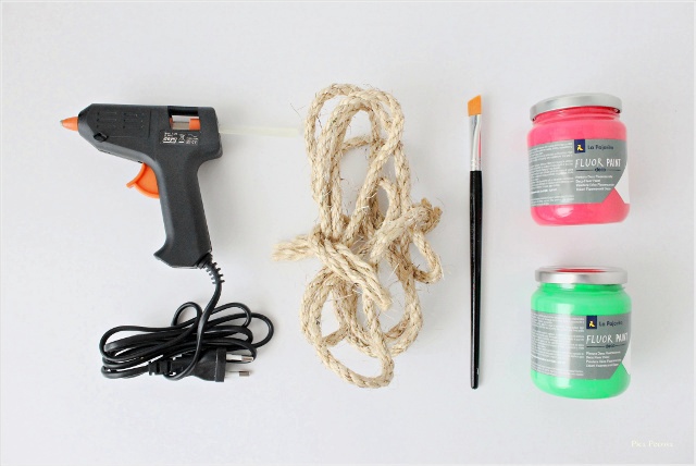 mantel individual cuerda sandía