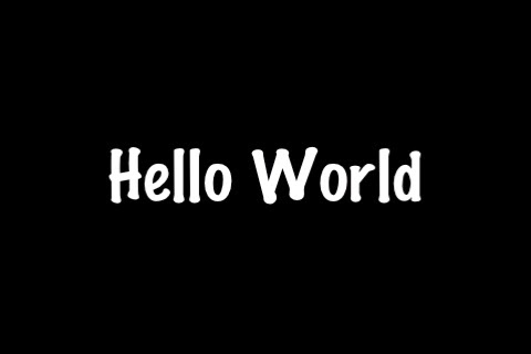 Hello World Request Here