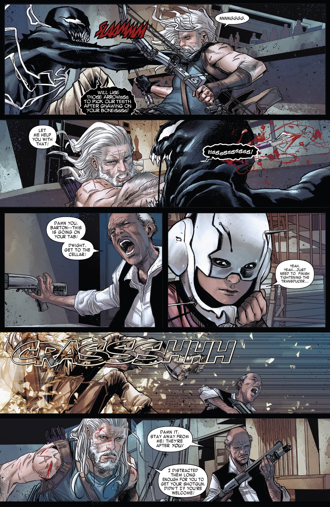 Read online Old Man Hawkeye comic -  Issue #5 - 9