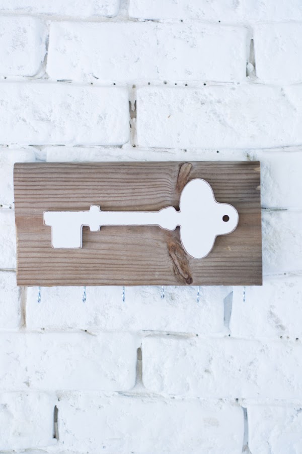 Soporte llaves diy